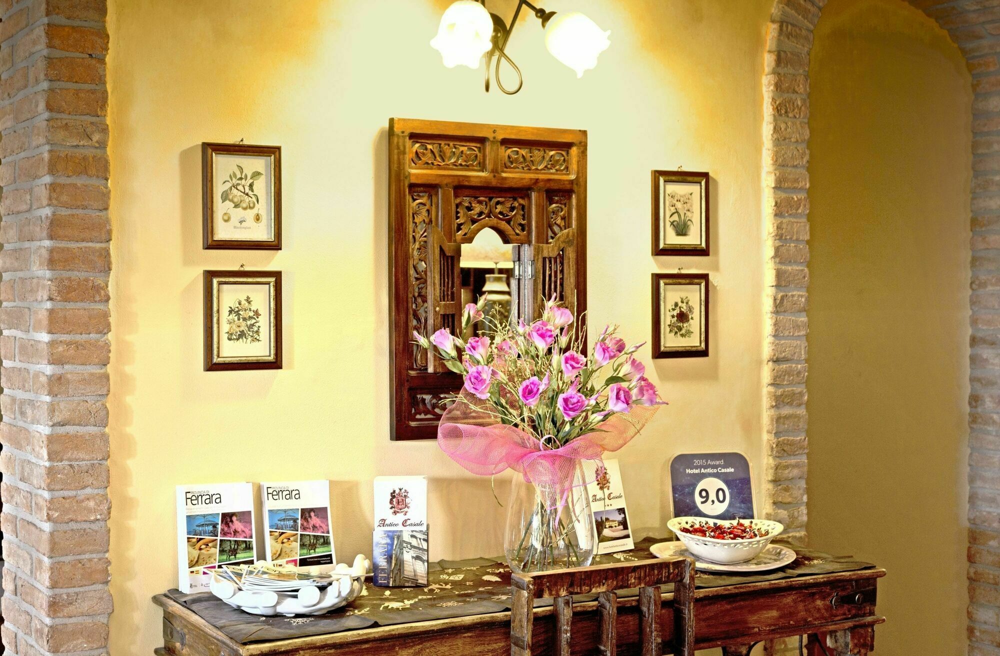 Hotel Antico Casale Vigarano Mainarda Екстер'єр фото